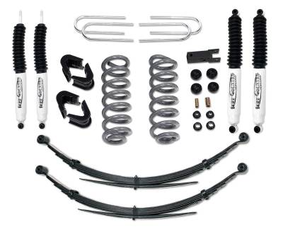 Tuff Country - Tuff Country 24716KN 4" Lift Kit w/Rear Leaf Springs Shocks for 78-79 Bronco 4WD