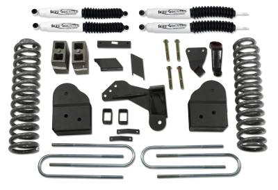Tuff Country - Tuff Country 24997KN 4" Lift/Radius Arm Drop Shocks for 17-22 F250/F350 SD 4WD