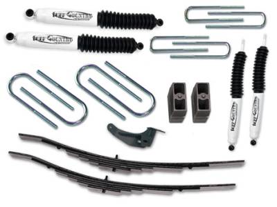 Tuff Country - Tuff Country 22966KN 2.5" Lift Kit w/Front Add-A-Leaf/Shock 00-05 Excursion 4WD