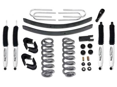 Tuff Country - Tuff Country 24712KN 4" Lift Kit w/Rear Add-A-Leaf/Shock 73-79 Bronco/F150 4WD