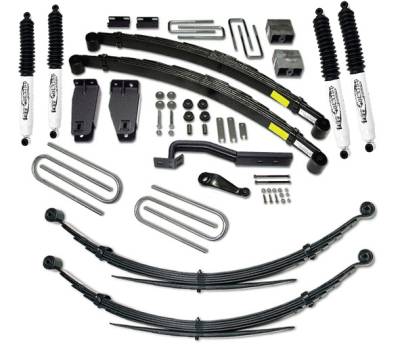 Tuff Country - Tuff Country 26825KN 6" Lift Kit w/Rear Springs Shocks for 80-87 Ford F250 4WD
