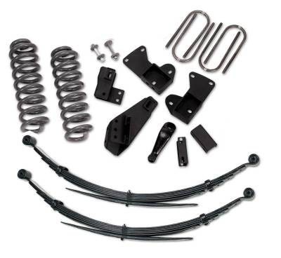 Tuff Country - Tuff Country 24812K 4" Lift/Front Coil & Rear Leaf Spring No Shock 81-96 Ford