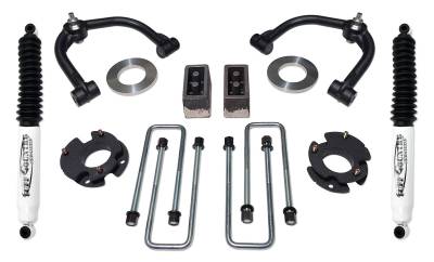 Tuff Country - Tuff Country 23005KN 3" Uni-Ball Lift Kit w/Rear Blocks Shocks 09-13 Ford F150