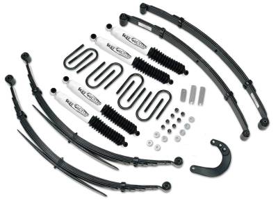 Tuff Country - Tuff Country 16731KN 6" Lift Kit/52" FR/Rear Springs Shocks for 88-91 Chevy/GMC