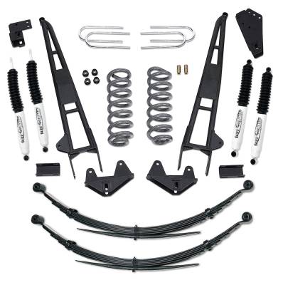 Tuff Country - Tuff Country 24815KN 4" Lift/Front Coil & Rear Leaf Spring Shock 81-96 Ford 4WD