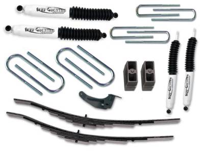 Tuff Country - Tuff Country 22960KN 2.5" Lift Kit w/Front Add-A-Leaf/Shock 00-05 Excursion 4WD