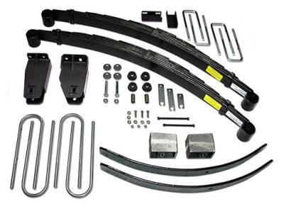 Tuff Country - Tuff Country 24820K 4" Lift Kit w/Rear Add-A-Leaf w/o Shocks for 83-87 F250 4WD
