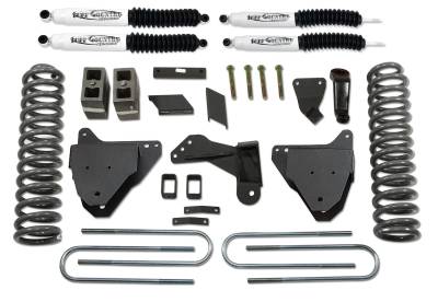 Tuff Country - Tuff Country 25976KN 5" Lift/Radius Arm Drop Shocks for 08-16 F250/F350 SD 4WD