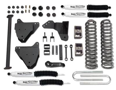 Tuff Country - Tuff Country 24974KN 5" Lift Kit w/Radius Arm Drop Shocks 05-07 F250/F350 4WD