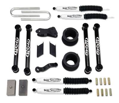 Tuff Country - Tuff Country 36021KN 6" Lift/Coil Spring w/Rear Shocks for 07-08 RAM 2500/3500