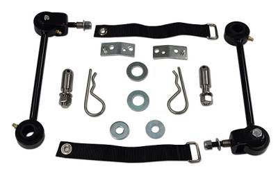 Tuff Country - Tuff Country 41805 Front Swaybar Quick Disconnects for 87-01 Jeep Cherokee XJ