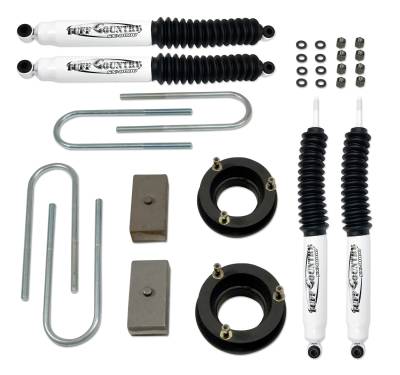 Tuff Country - Tuff Country 32913KN 2" Lift/3.5" Rear Axle Tube Shocks for 03-13 RAM 2500/3500
