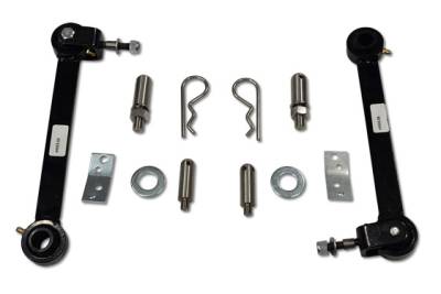 Tuff Country - Tuff Country 41806 Front Swaybar Quick Disconnects for 76-86 CJ7/07-18 Wrangler