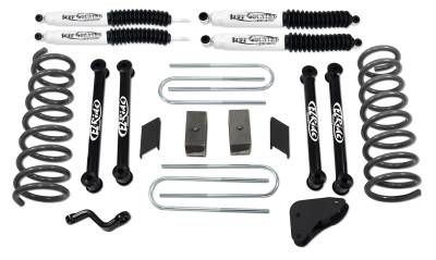 Tuff Country - Tuff Country 36019KN 6" Lift/Coil Spring w/Rear Shocks for 09-13 RAM 2500/3500