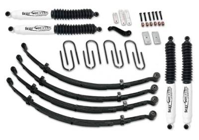 Tuff Country - Tuff Country 42703KH 4" Lift Kit w/EZ-Ride w/SX6000 Shock for 76-86 Jeep CJ5/CJ7