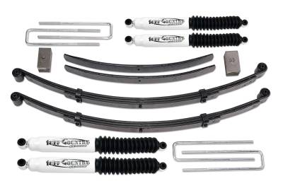 Tuff Country - Tuff Country 34700KN 4" Lift/EZ-Ride FR/Rear Add-A-Leaf/Shocks for 69-93 Dodge