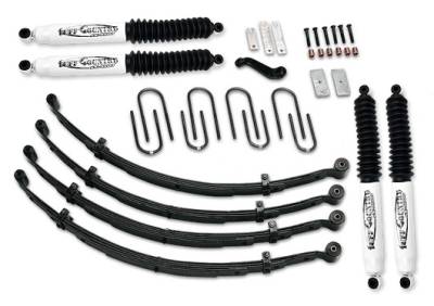Tuff Country - Tuff Country 42703KN 4" Lift Kit w/EZ-Ride w/SX8000 Shock for 76-86 Jeep CJ5/CJ7