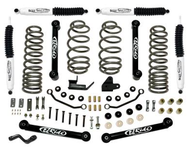 Tuff Country - Tuff Country 44900KN 4" Lift Kit w/EZ-Ride w/SX8000 Shocks for 97-06 Wrangler TJ