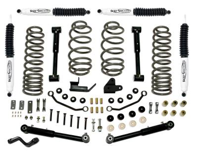Tuff Country - Tuff Country 44902KH 4" Lift Kit w/EzFlex w/SX6000 Shocks for 97-06 Wrangler TJ