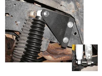 Tuff Country - Tuff Country 75170 Front Dual Shock Kit for 69-87 GM 1500/2500 Truck/SUV 4WD