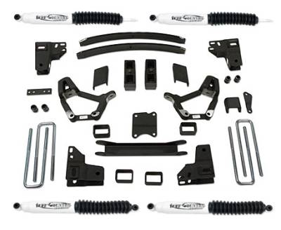 Tuff Country - Tuff Country 54804KH 4" Lift Kit/Rear Ubolts/Shocks for 86-95 4Runner/Pickup 4WD