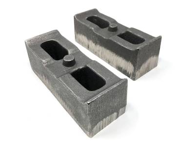 Tuff Country - Tuff Country 79062 2" Lift Block 2.5" Width Non-Tapered Pair for 01-10 Chevy/GMC