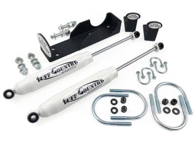 Tuff Country - Tuff Country 66397 Dual Steering Stabilizer for 08-13 Dodge RAM 2500/3500 4WD
