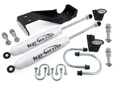 Tuff Country - Tuff Country 66250 Dual Steering Stabilizer for 05-16 Ford F250/F350 4WD