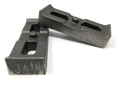 Tuff Country - Tuff Country 79064 1" Lift Block 2.5" Width Non-Tapered Pair for 01-10 Chevy/GMC