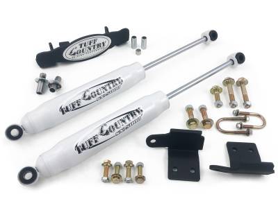 Tuff Country - Tuff Country 66395 Dual Steering Stabilizer for 03-07 Dodge RAM 2500/3500 4WD