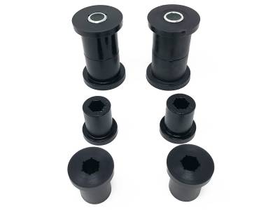 Tuff Country - Tuff Country 91405 F/R Leaf Spring Bushings for 87-95 Jeep Wrangler YJ