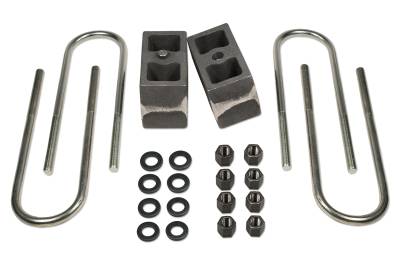 Tuff Country - Tuff Country 97062 4" Rear Block/U-Bolt Kit for 99-16 F250/F350 w/OL Non-Tapered