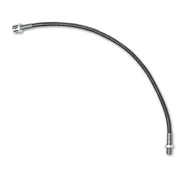 Tuff Country - Tuff Country 95420 Stainless Steel Braided Brake Hose for 88-95 Jeep Wrangler YJ