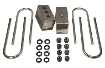 Tuff Country - Tuff Country 97051 4" Rear Block/U-Bolt Kit for 03-25 Dodge RAM 2500/3500 4WD