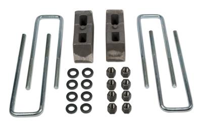 Tuff Country - Tuff Country 97023 1" Rear Block/UBolt Kit for 01-10 Silverado/Sierra 2500HD 4WD