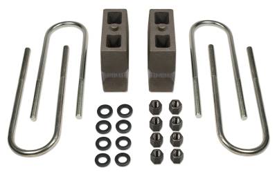 Tuff Country - Tuff Country 97052 5.5" Rear Block/U-Bolt Kit for 94-01 Dodge RAM 1500 4WD