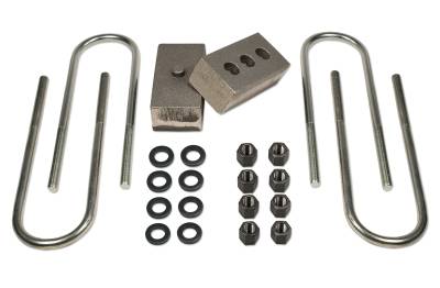 Tuff Country - Tuff Country 97048 2" Rear Block/U-Bolt Kit for 03-25 Dodge RAM 2500/3500 4WD