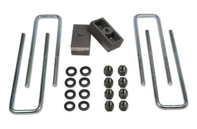 Tuff Country - Tuff Country 97033 1.5" Rear Block/U-Bolt Kit for 88-98 GM Trucks/Fullsize-SUV's