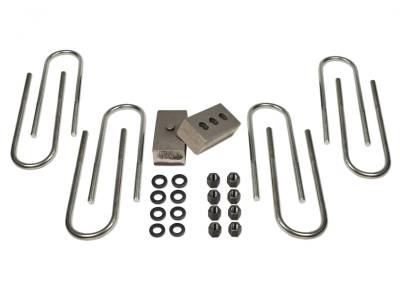Tuff Country - Tuff Country 97095 2" Rear Block/U-Bolt Kit for 03-25 RAM 2500/3500 4WD