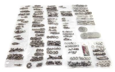 Omix - Omix 12215.02 Body Fastener Kit Tailgate for Jeep CJ5/CJ6