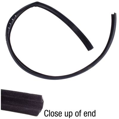 Omix - Omix 12303.05 Door Glass Weatherstrip for Jeep Wrangler YJ