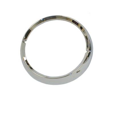 Omix - Omix 12419.03 Left/Right Bezel Headlamp Chrome for Jeep CJ Models