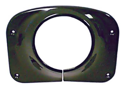 Omix - Omix 13318.08 Steering Column Cover Black for Jeep CJ Models
