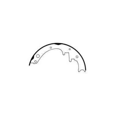 Omix - Omix 16726.05 Brake Shoes for Jeep CJ Models