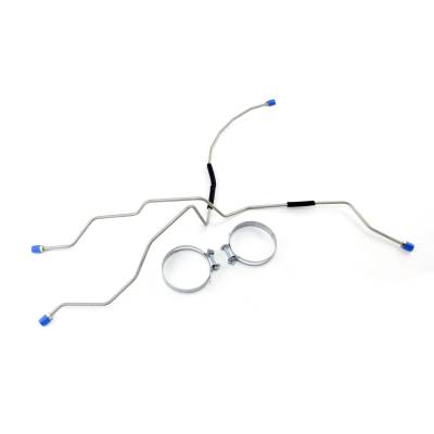 Omix - Omix 16737.07 Rear Brake Line Set for Willys Models