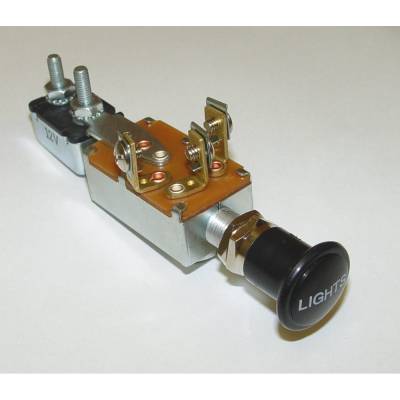 Omix - Omix 17234.01 Headlight Switch for Willys/Jeep Models