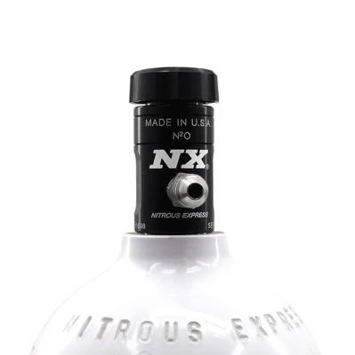 Nitrous Express - Nitrous Express 11698 Motorcycle Bottle Valve Chrome 3/4 Thread