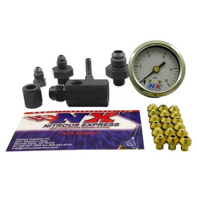 Nitrous Express - Nitrous Express 15519 NX Master Flo-Check Fuel Pressure Tester