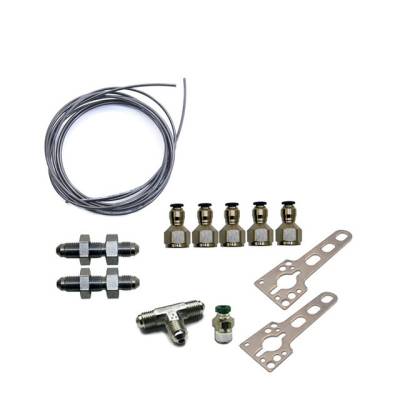 Nitrous Express - Nitrous Express 15604 Dual Vent Plumbing for Purge Valve Kit
