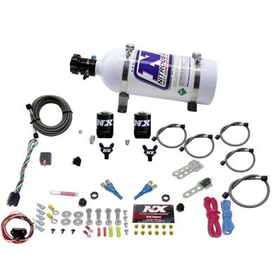 Nitrous Express - Nitrous Express 20716-05 Nx Nitrous Oxide System Kit 35-150HP for Dual Nozzle